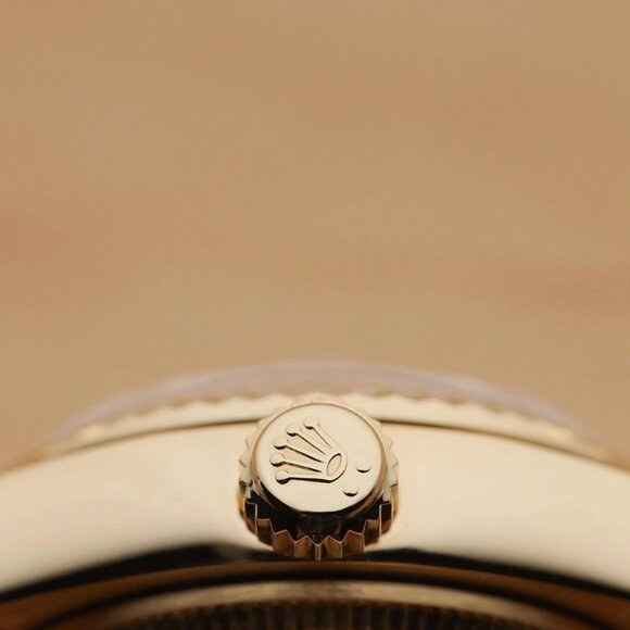 ROLEX LADIES DATEJUST PRESIDENT 26MM 18K YELLOW GOLD CHAMPAGNE WATCH main image 10